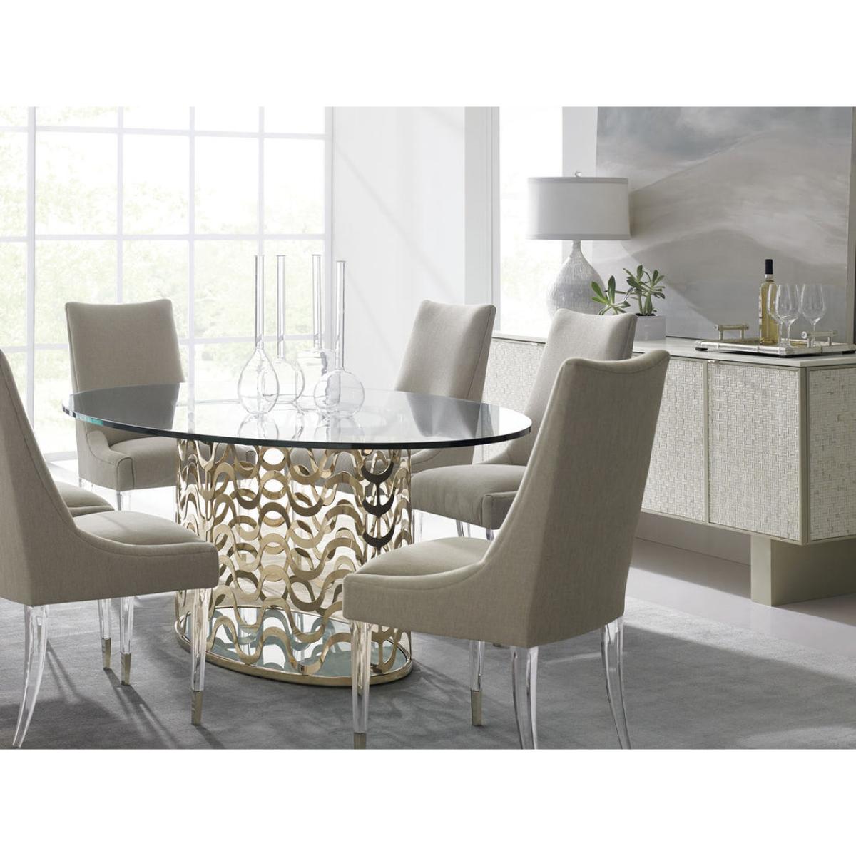 Caracole Classic Bomb-Shell Sideboard – image 6