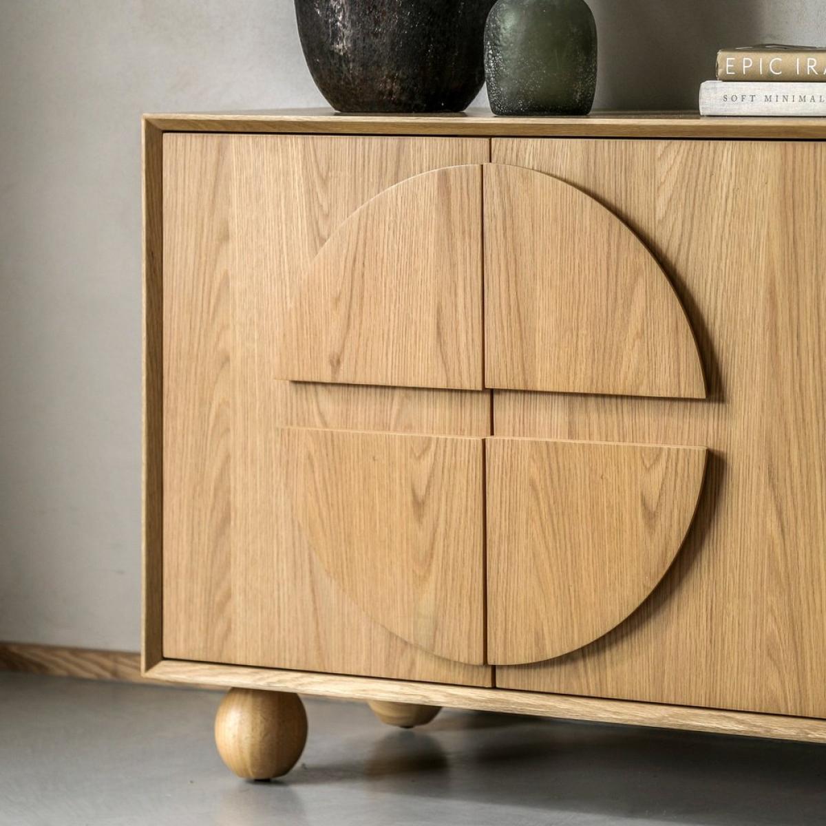 Gallery Interiors Gavo 4 Door Sideboard – image 4