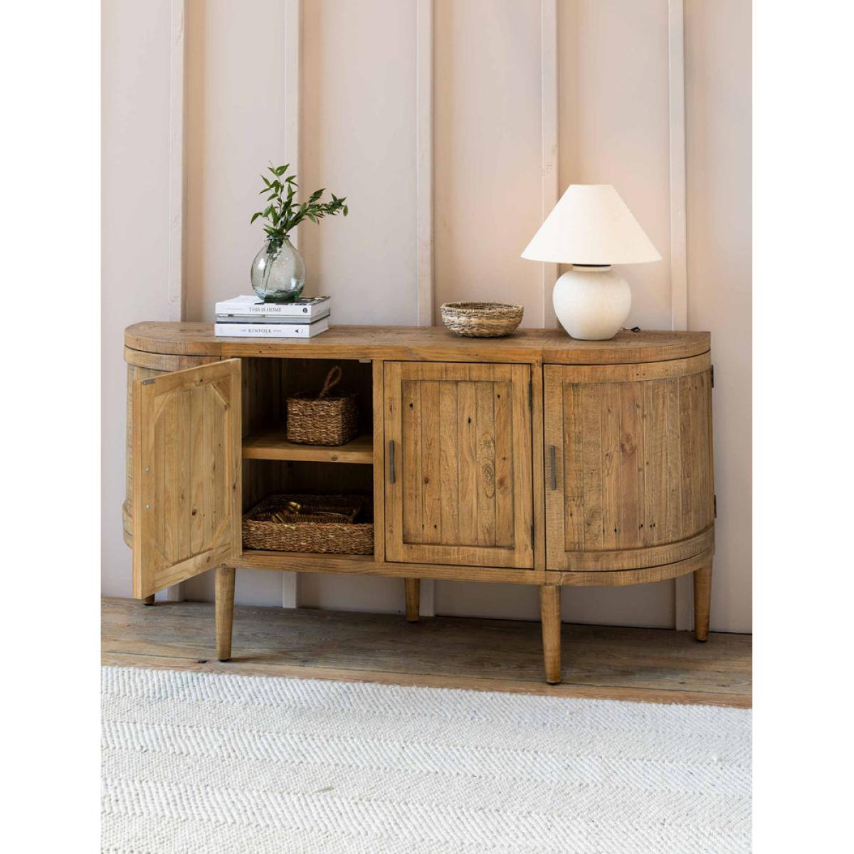 Garden Trading Ashwell Curved Sideboard Natural – image 4