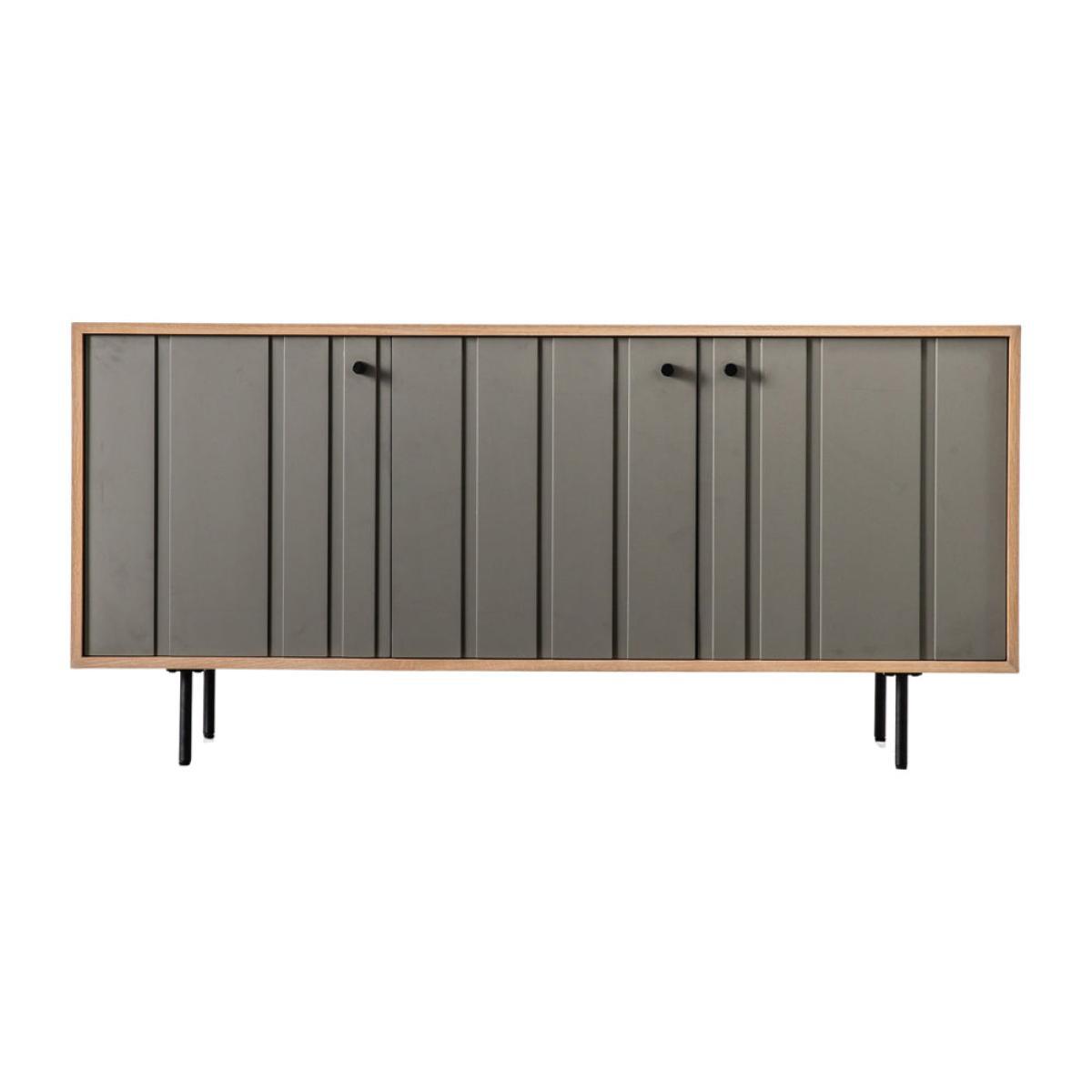 Gallery Direct Fuji 3 Door Sideboard Natural – image 3
