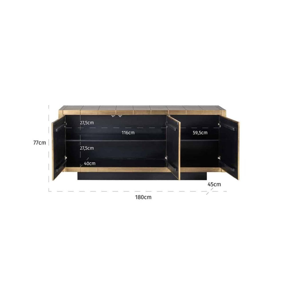 Richmond Collada 3 Door Sideboard – image 4