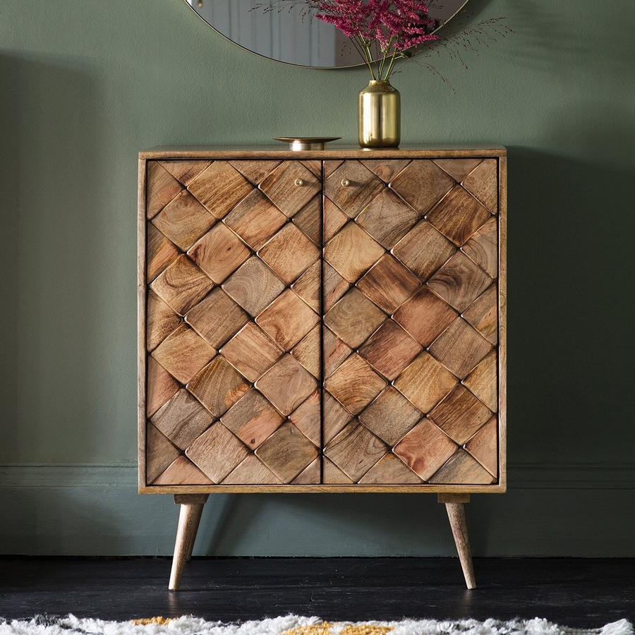 Gallery Direct Tuscany 2 Door Sideboard Burnt Wax – image 2