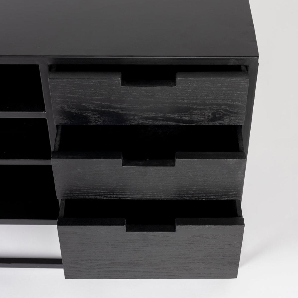 Olivia's Nordic Living Collection Guy Sideboard in Black – image 7