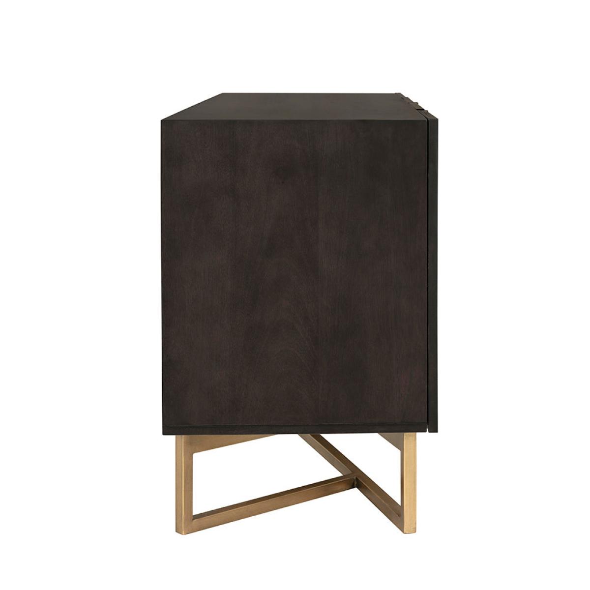 Olivia's Overbury Chocolate Brown Sideboard – image 6