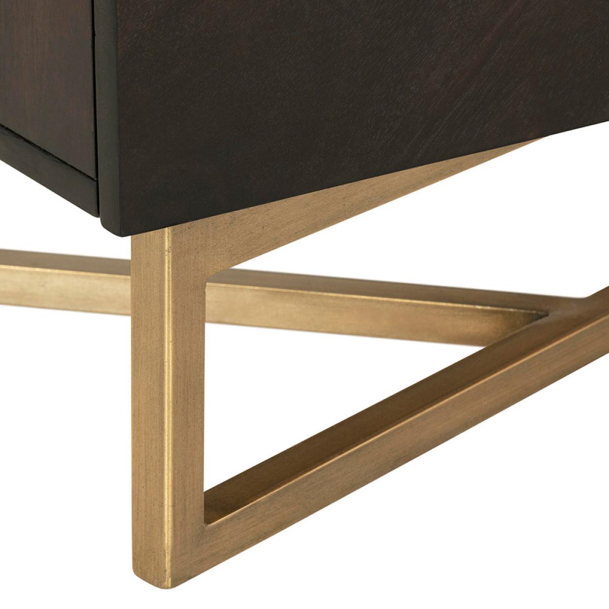 Olivia's Overbury Chocolate Brown Sideboard – image 7