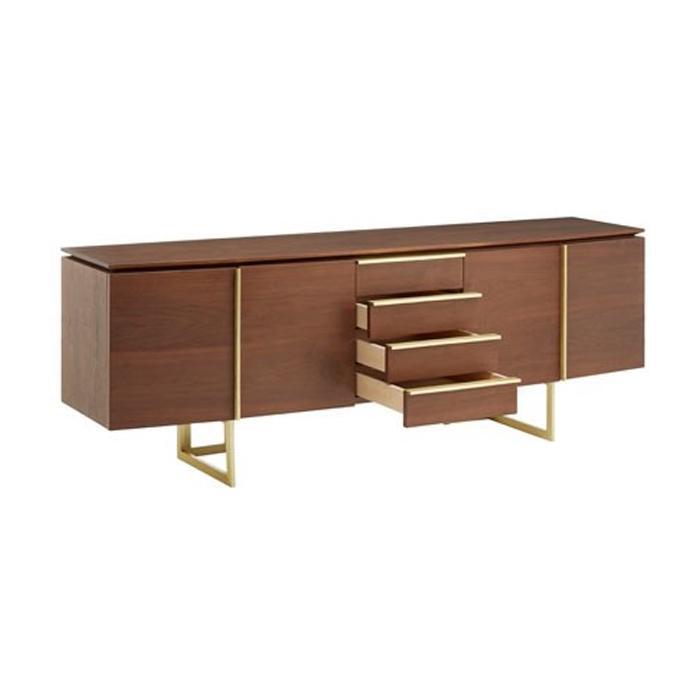 Liv by Olivia's Sideboard Vera 4 Drawer Brown – image 4