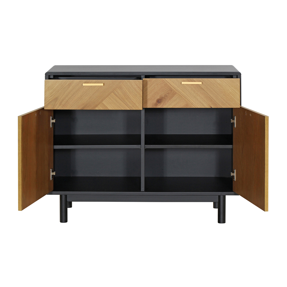 Kensington – Light Oak Sideboard – 100cm – image 3