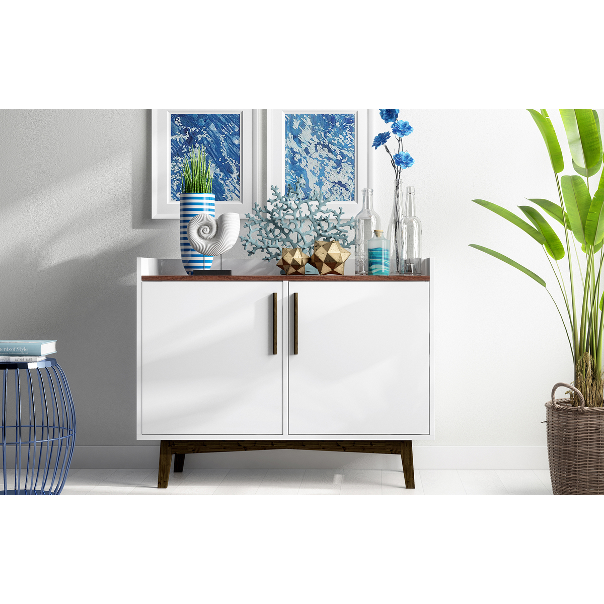 Nova White Sideboard - 90cm – image 2