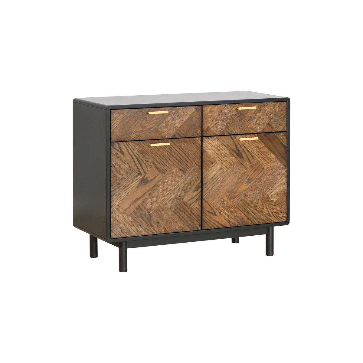Kensington – Oak Parquet Sideboard – 100cm – image 2