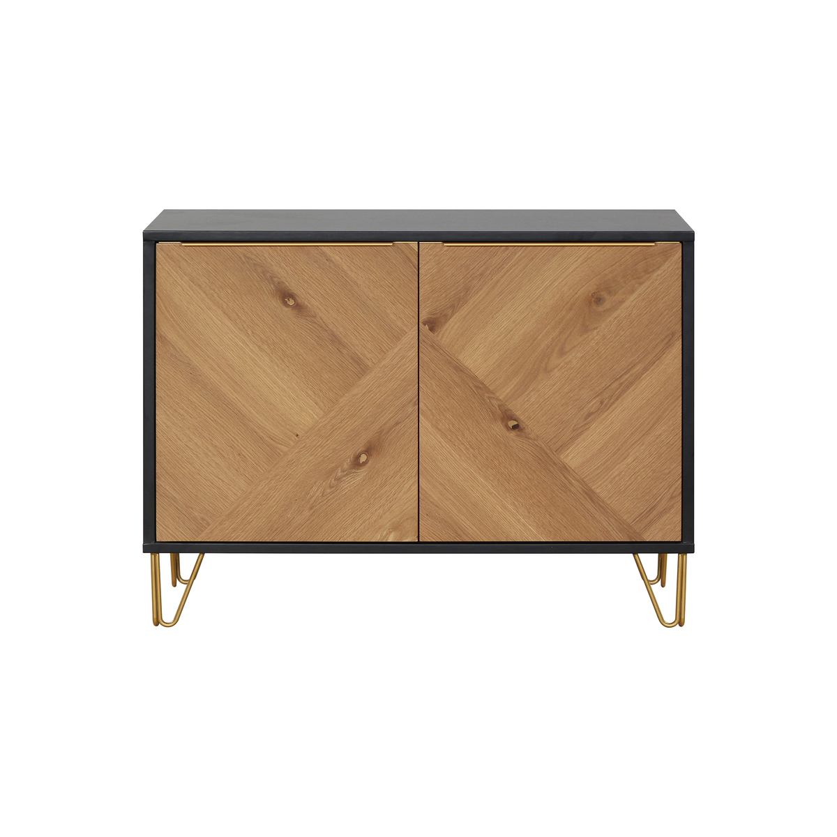 Live – Rustic Light Oak Sideboard – 100cm – image 1