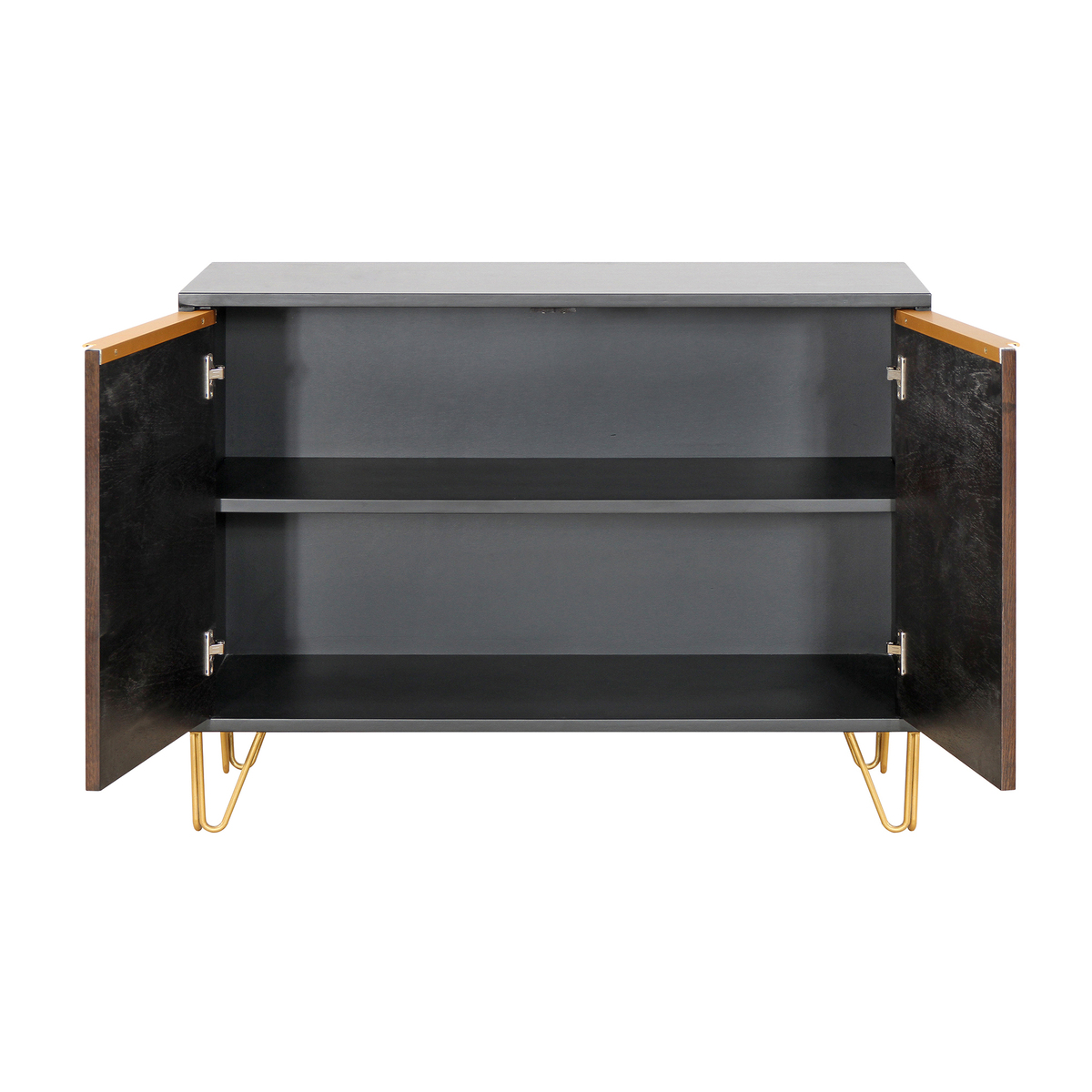 Live – Dark Oak Parquet Sideboard – 100cm – image 3