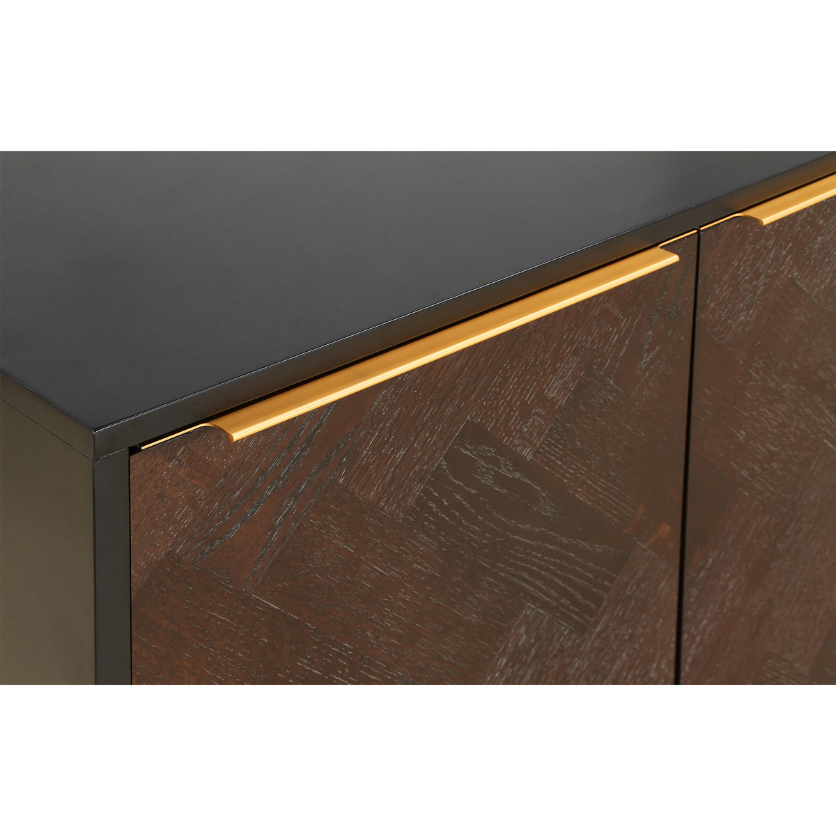 Live – Dark Oak Parquet Sideboard – 100cm – image 7