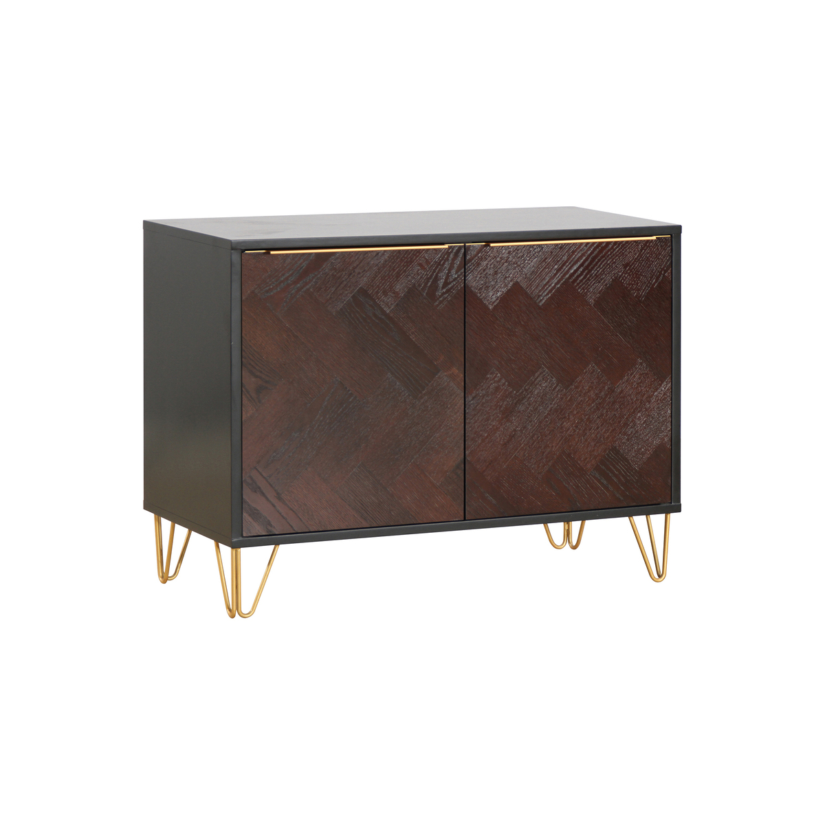 Live – Dark Oak Parquet Sideboard – 100cm – image 2