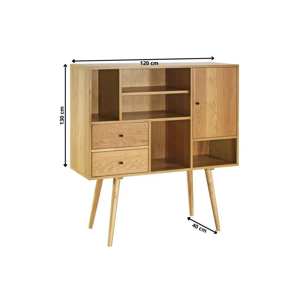Diana – Oak Sideboard – 120cm – image 3