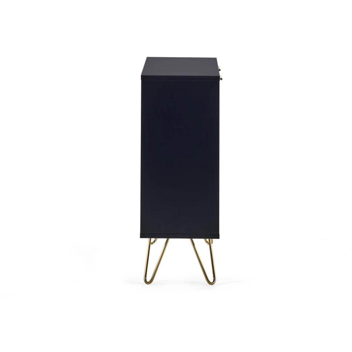 Julian Bowen Murano Compact Sideboard - Matt Black – image 8