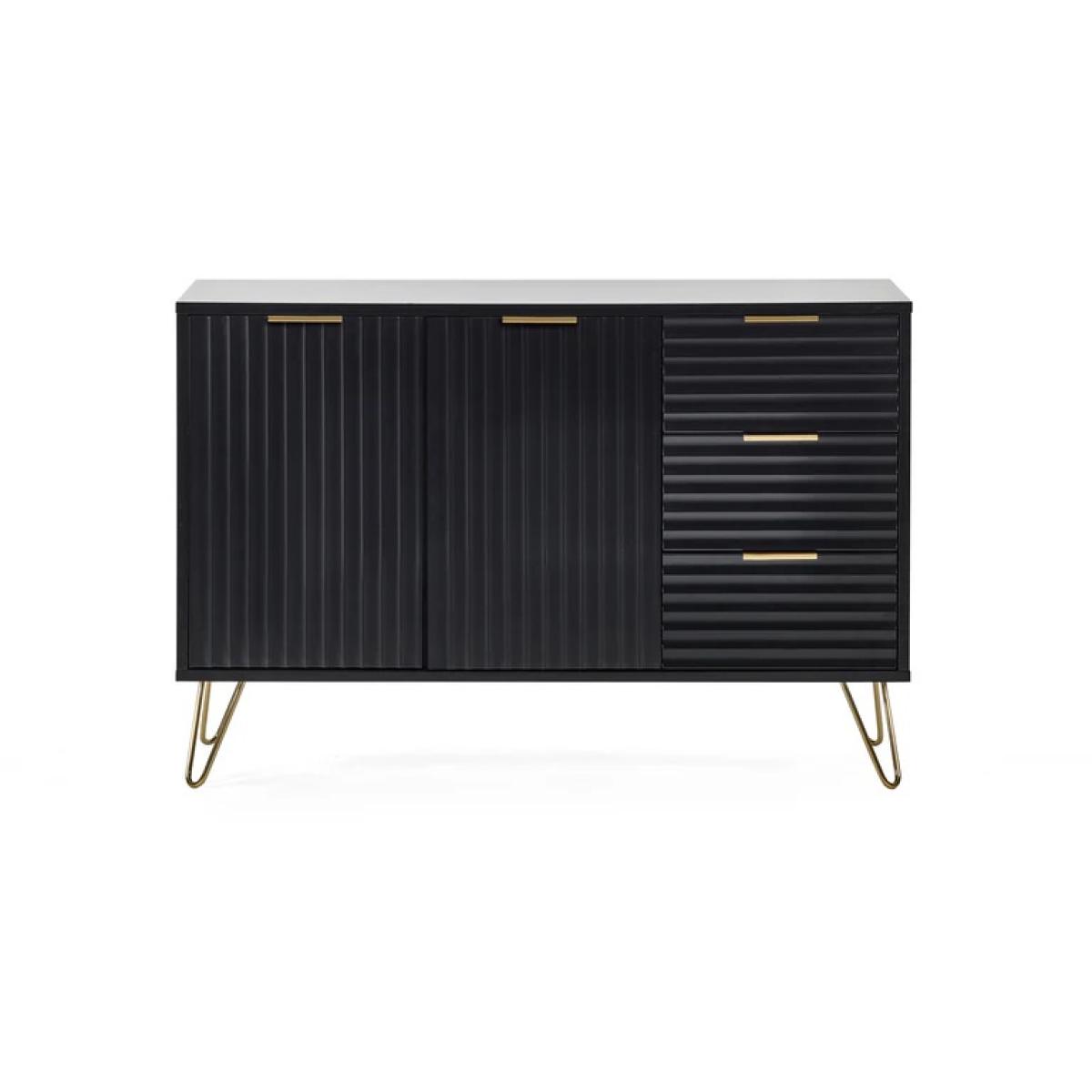 Julian Bowen Murano Large Sideboard - Matt Black In MattBlack – image 8