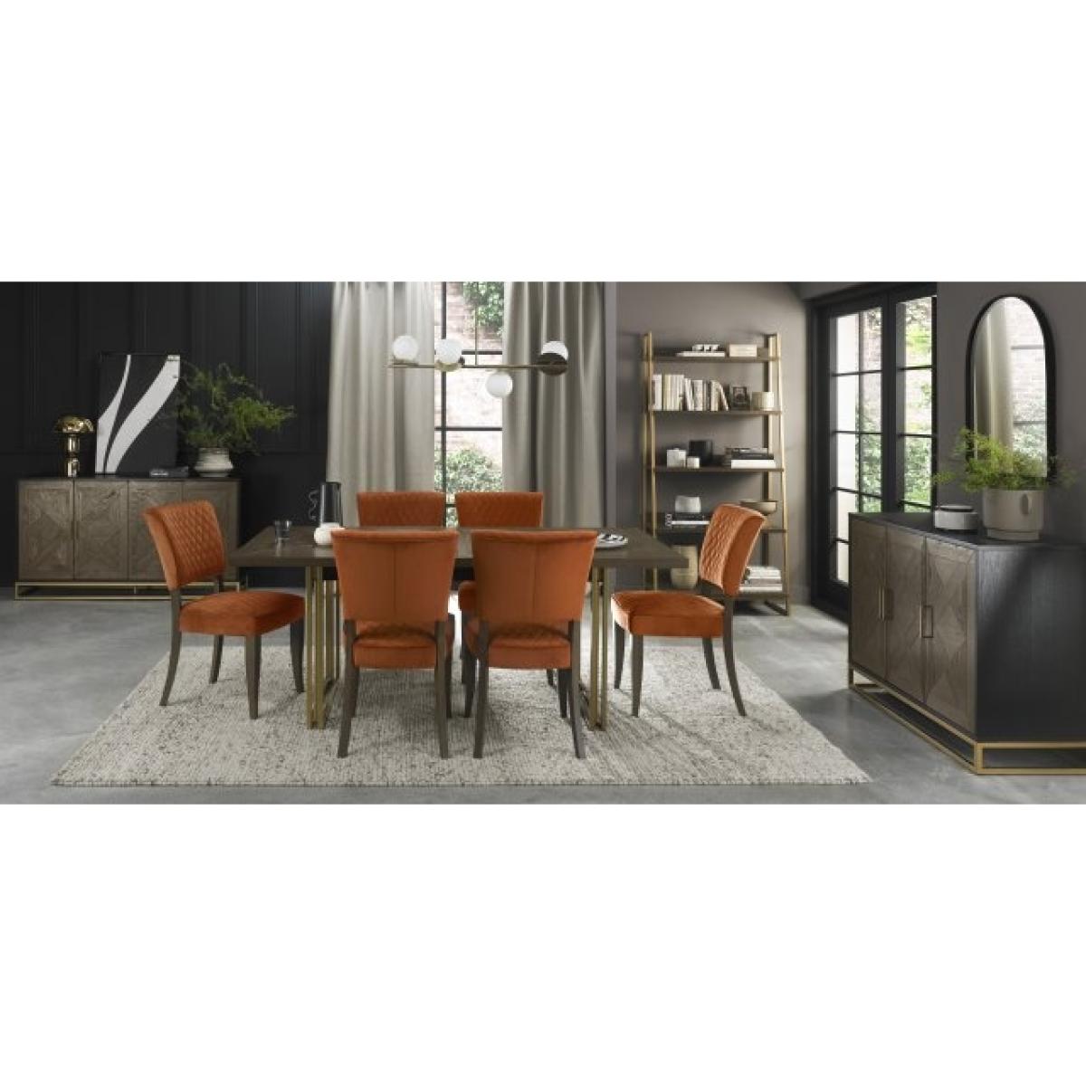 Vancouver Fumed Oak Narrow Sideboard – image 2