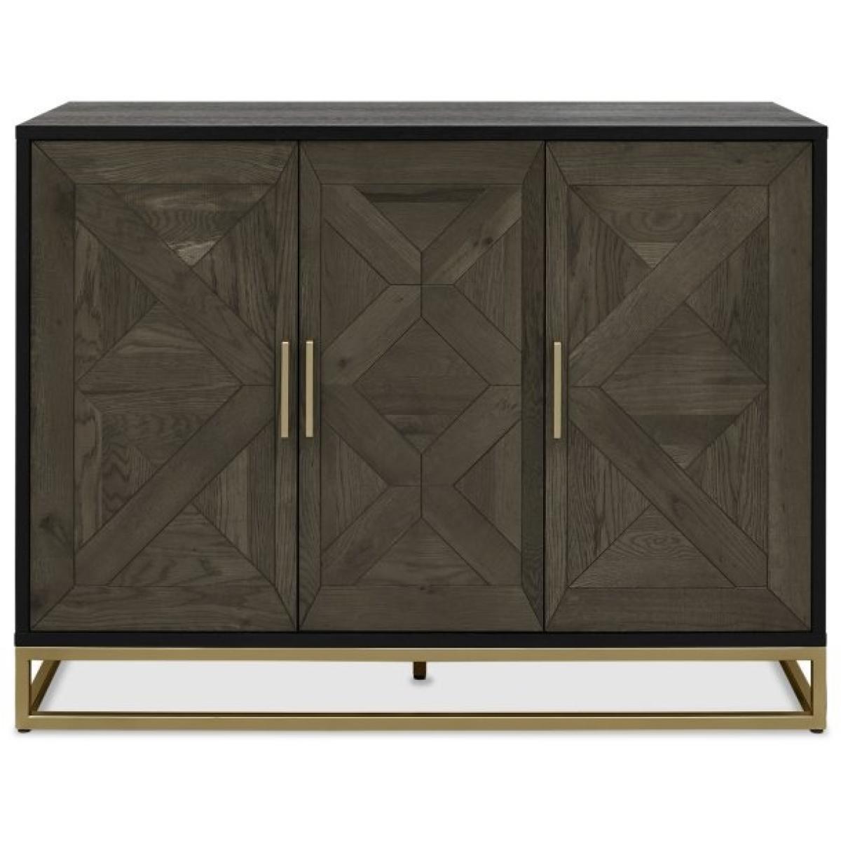 Vancouver Fumed Oak Narrow Sideboard – image 3