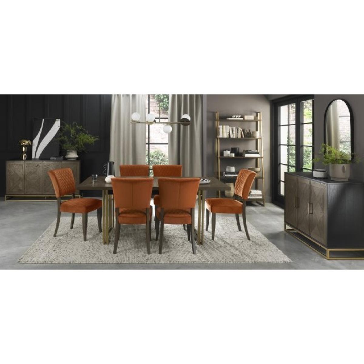 Vancouver Fumed Oak Narrow Sideboard – image 7