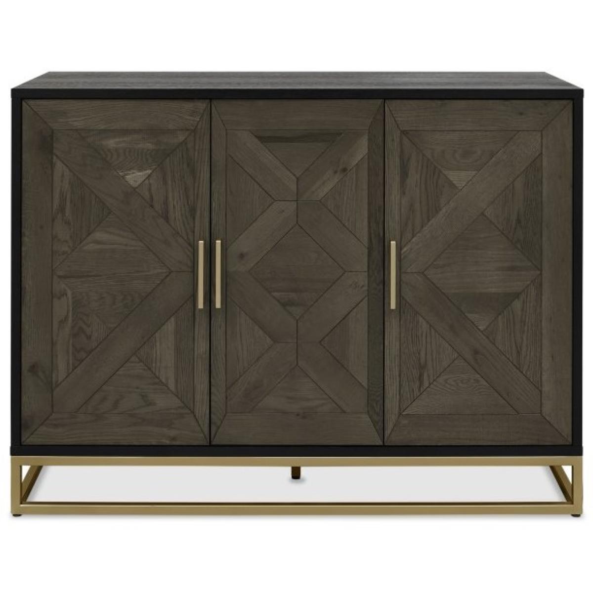 Vancouver Fumed Oak Narrow Sideboard – image 8