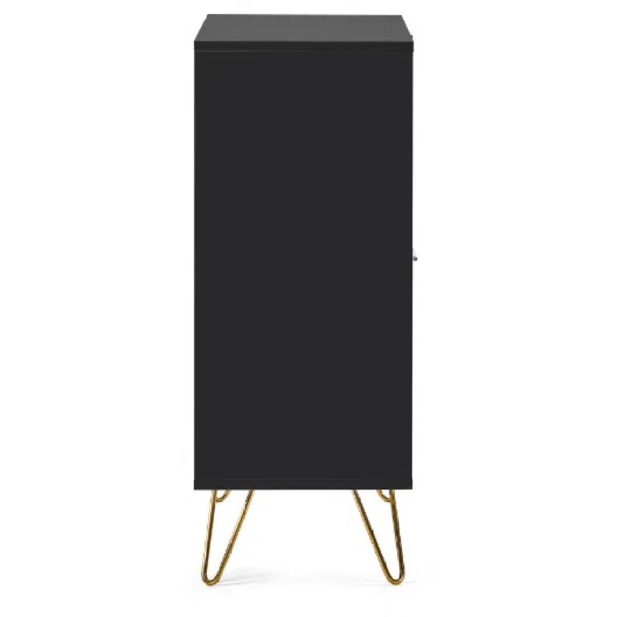 Julian Bowen Murano 2 Door 2 Drawer Sideboard - Matt Black In mattBlack – image 6