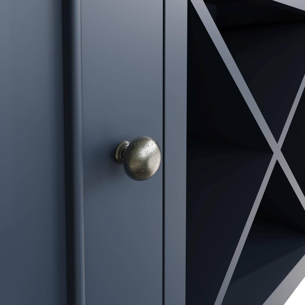 Hexham Painted Blue Large Sideboard – image 4