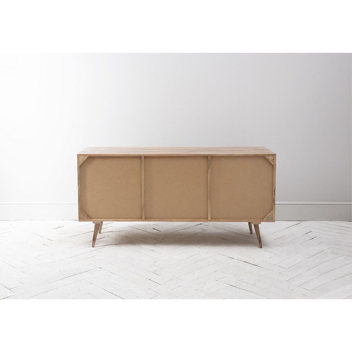 Margaery Mango Wood Sideboard With Bottle Rack – image 4