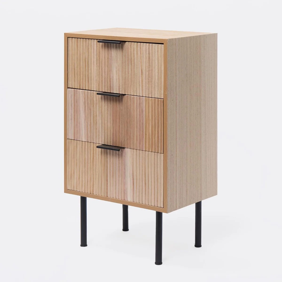 Ribbed Sideboard - Light Wood / 29cm – image 5