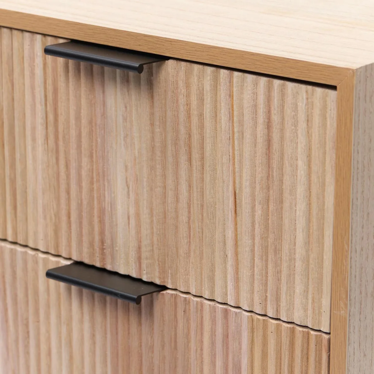 Ribbed Sideboard - Light Wood / 29cm – image 6
