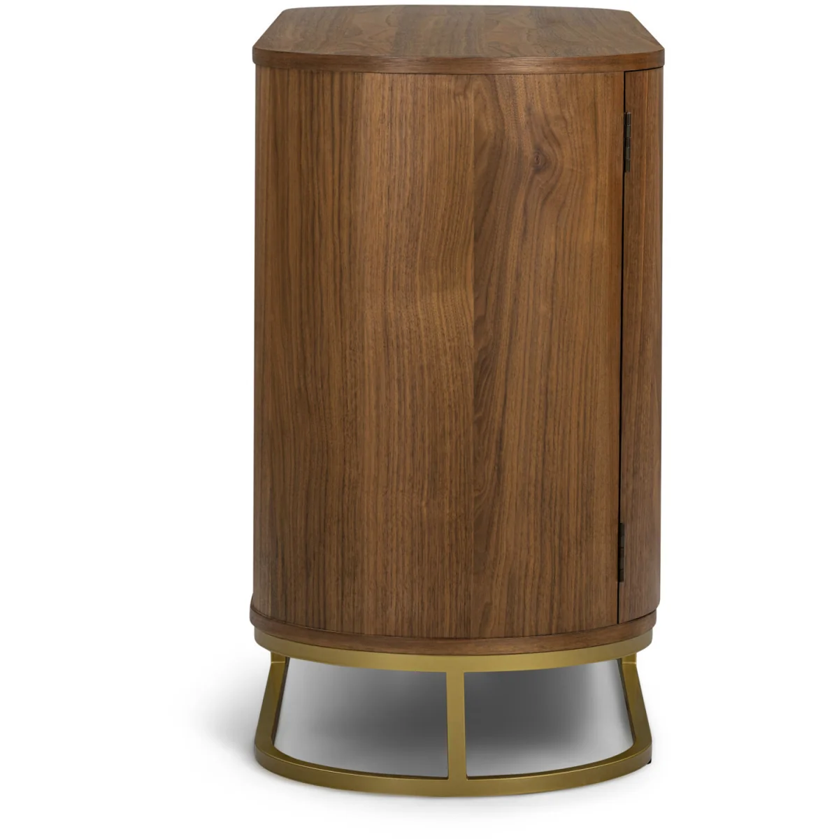 Walnut Veneer Sideboard with Live Edge Fronts - Natural – image 7