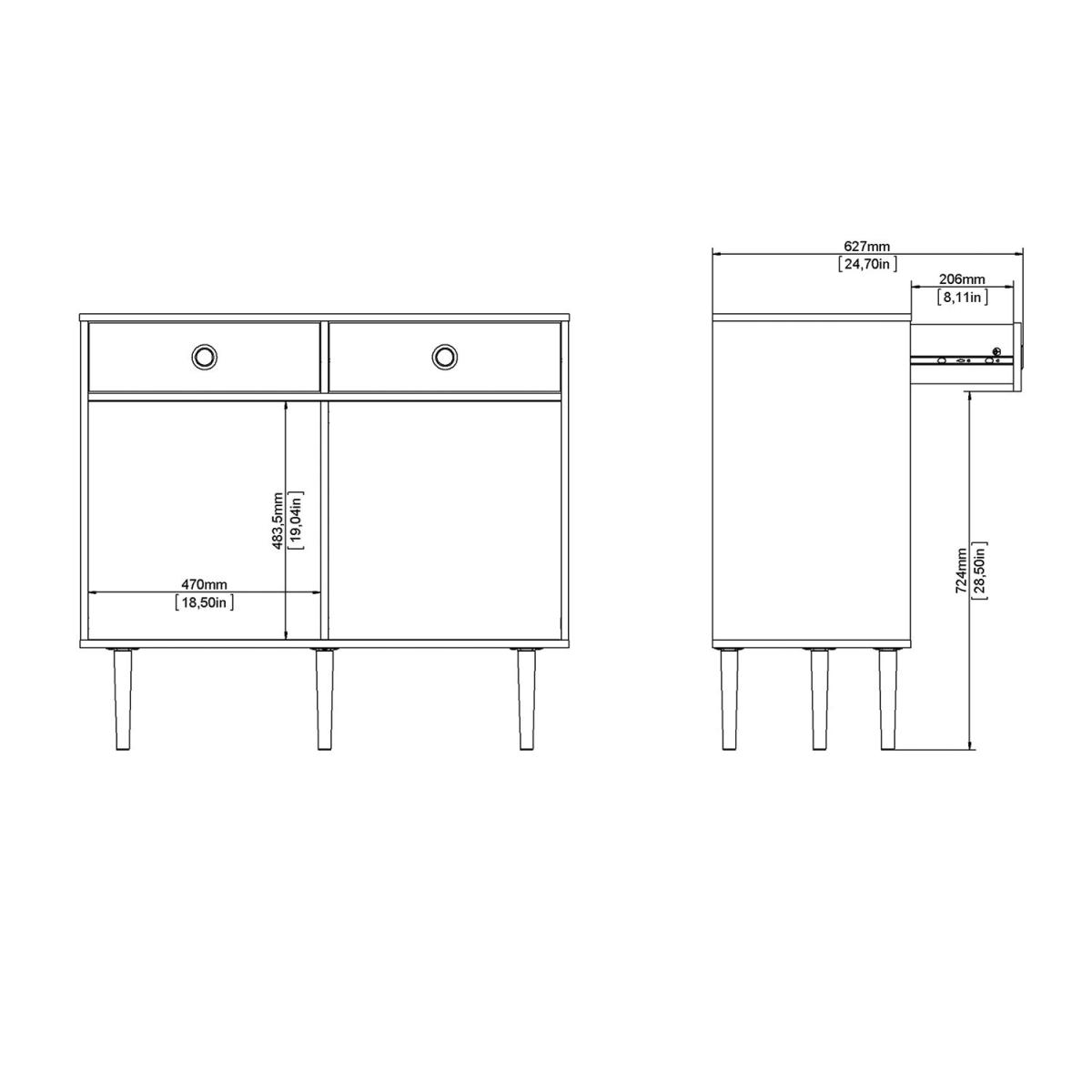 Rome Sideboard - White / 2 – image 15