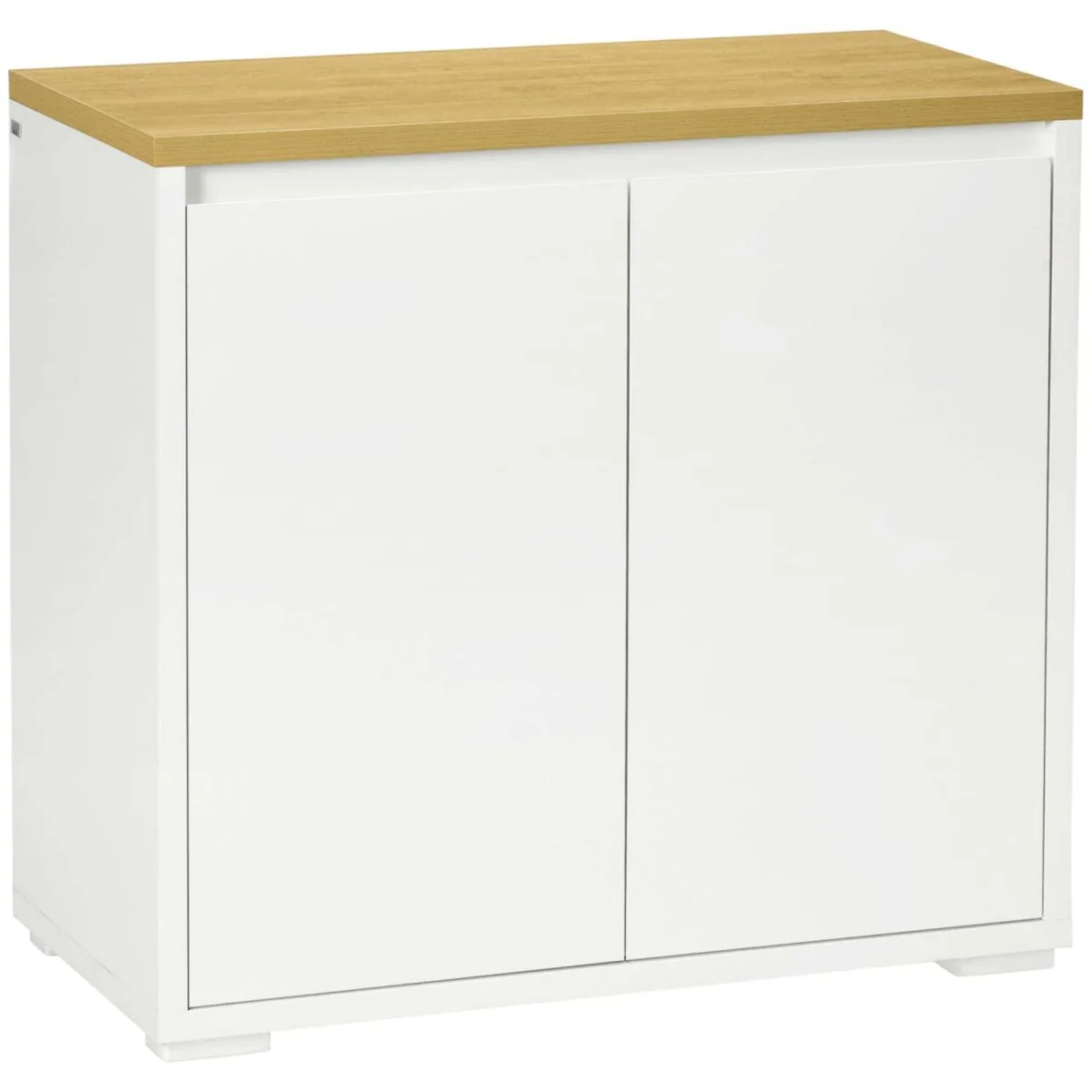 Nofi Fael Sideboard White and Natural - Double Doors – image 3