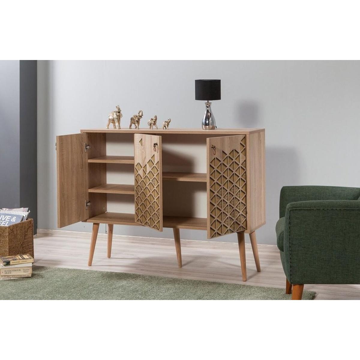 Mega Multipurpose Sideboard, Triangle Sand 120 - Atlantic Pine – image 3