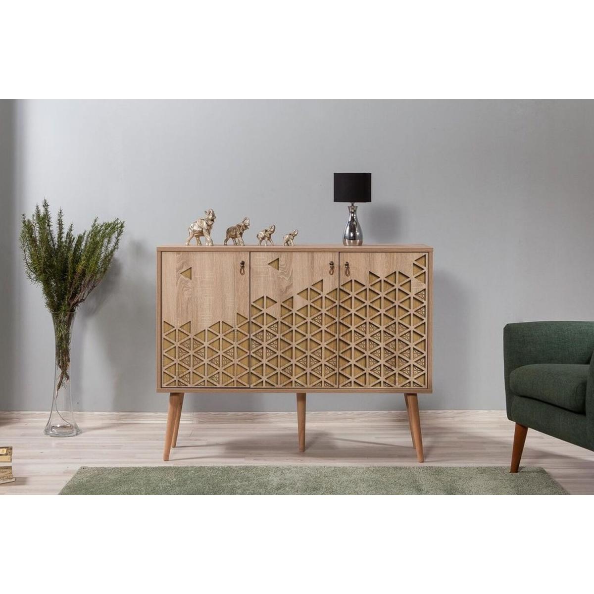 Mega Multipurpose Sideboard, Triangle Sand 120 - Atlantic Pine – image 4