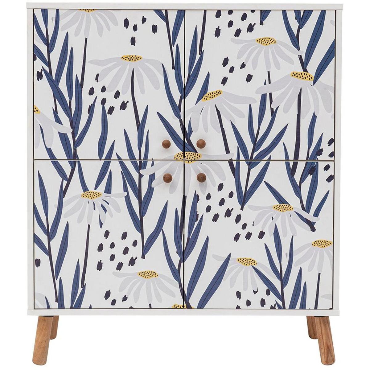 Daisy  Sideboard  Solid Wooden Legs - White – image 5