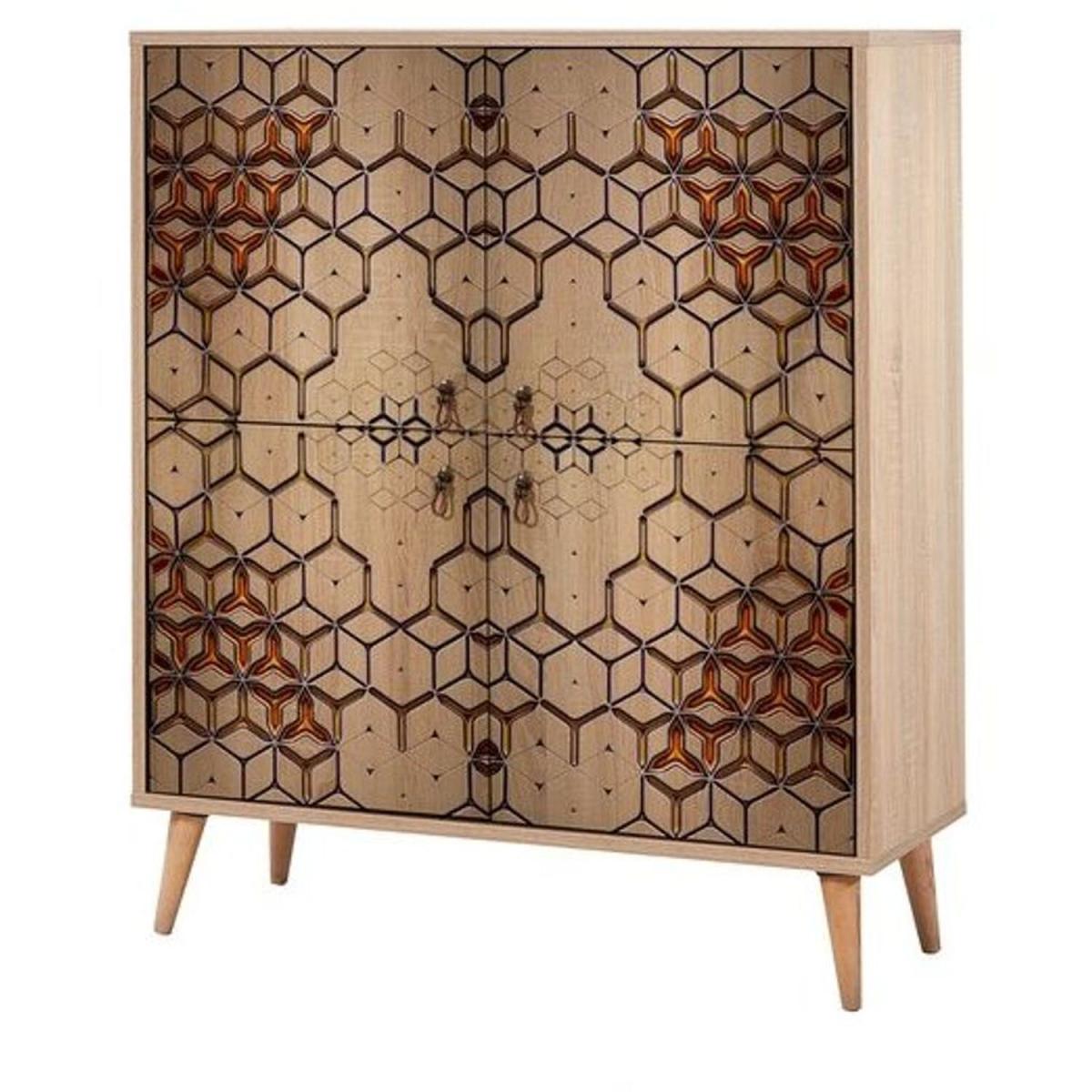 Glint  Sideboard  Solid Wooden Legs - Atlantic Pine / 111cm – image 2