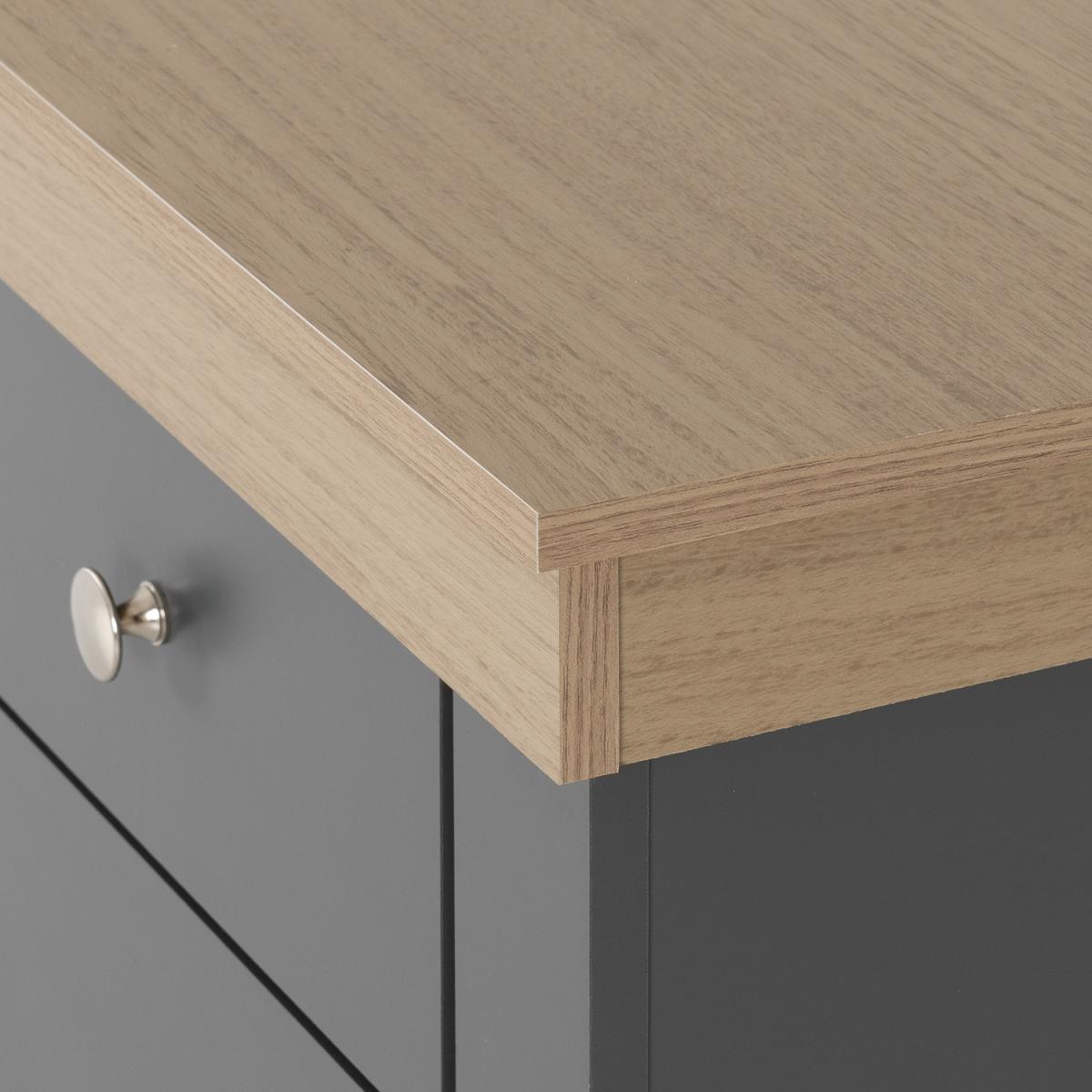 Montreal 3 Door Sideboard - Grey Oak – image 5