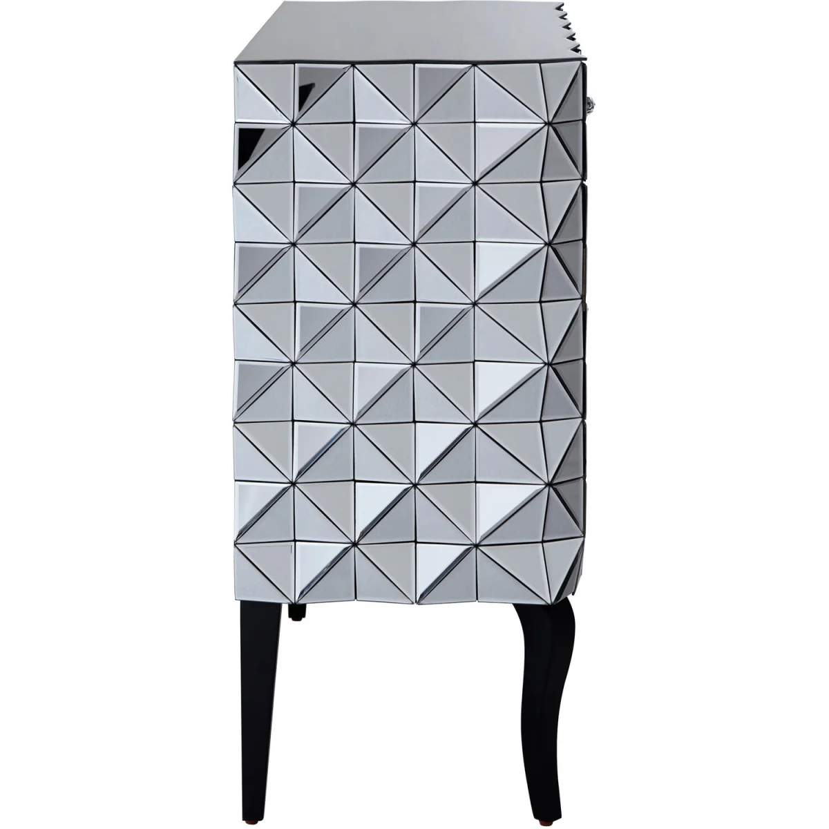 Soho 2 Door Silver Finish Sideboard – image 4