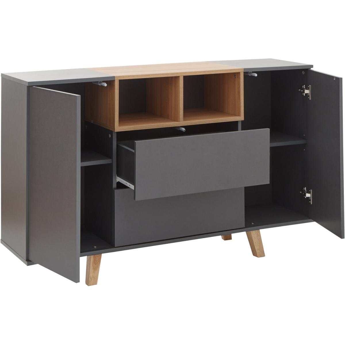 Modena Sideboard Console - Grey – image 2