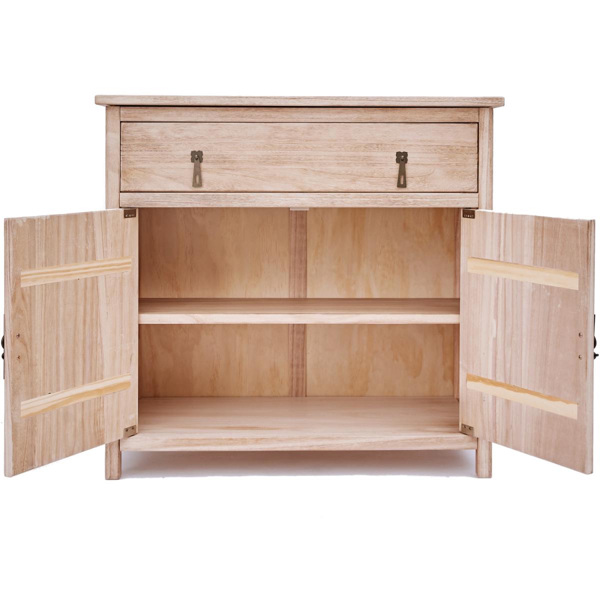 Portofino 1 Drawer 2 Door Sideboard - Brown – image 5