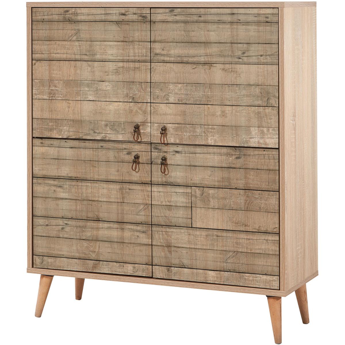 Natural Sideboard with Solid Wooden Legs - Oak – image 6