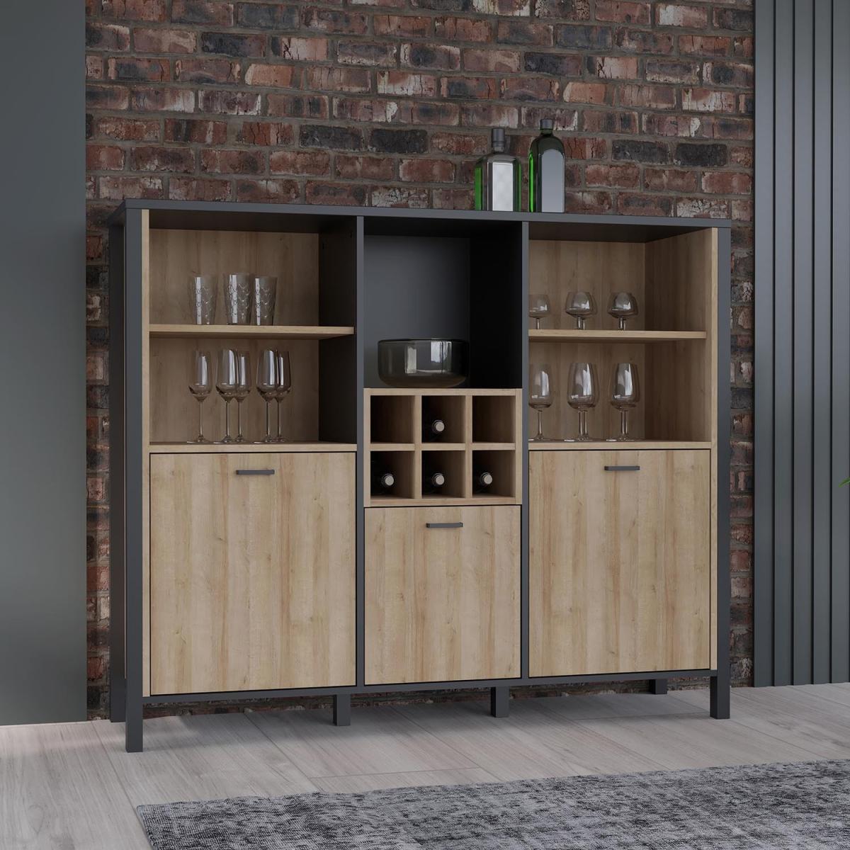 High Rock Shelf Unit - Riviera Oak / Wide – image 5