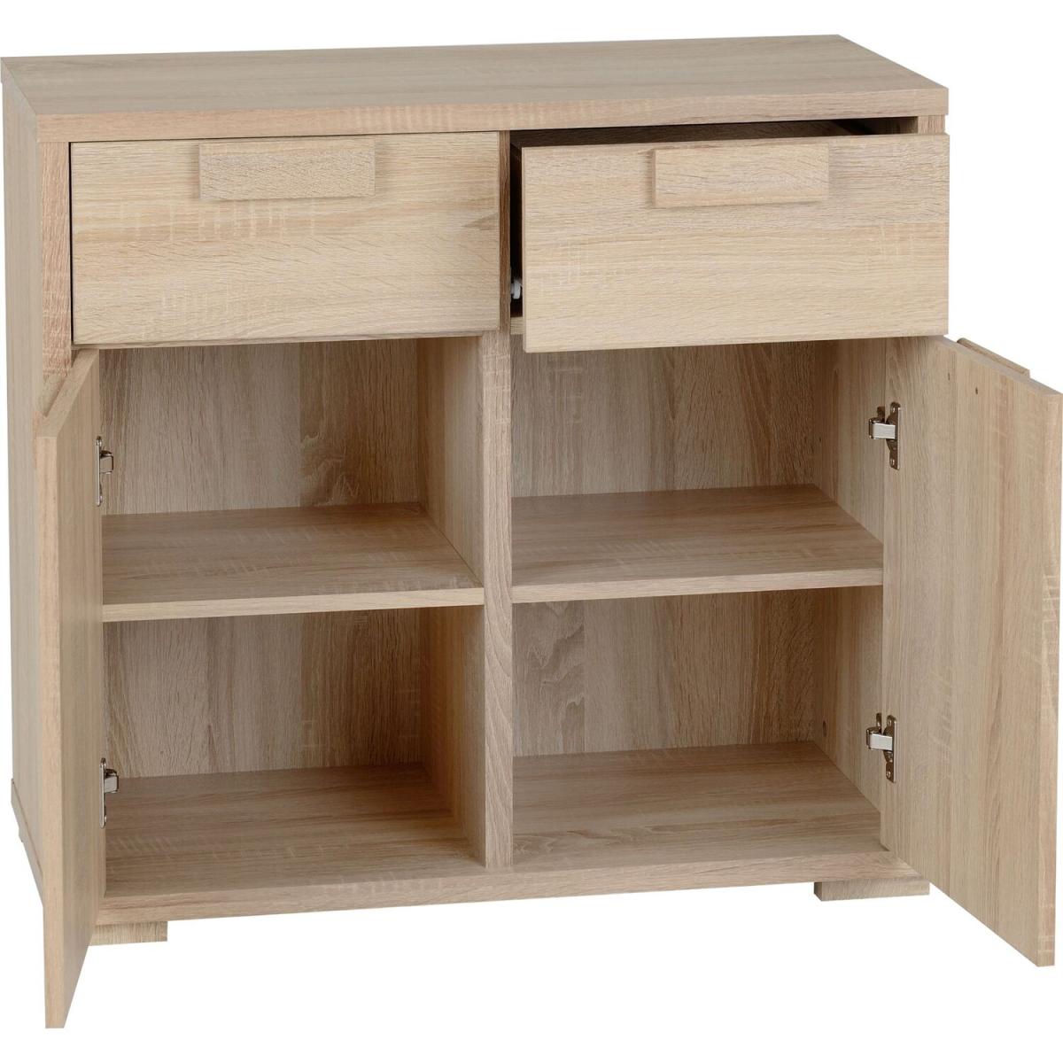 Cambourne 2 Door 2 Drawer Sideboard - Sonoma Oak - Sonoma Oak – image 2