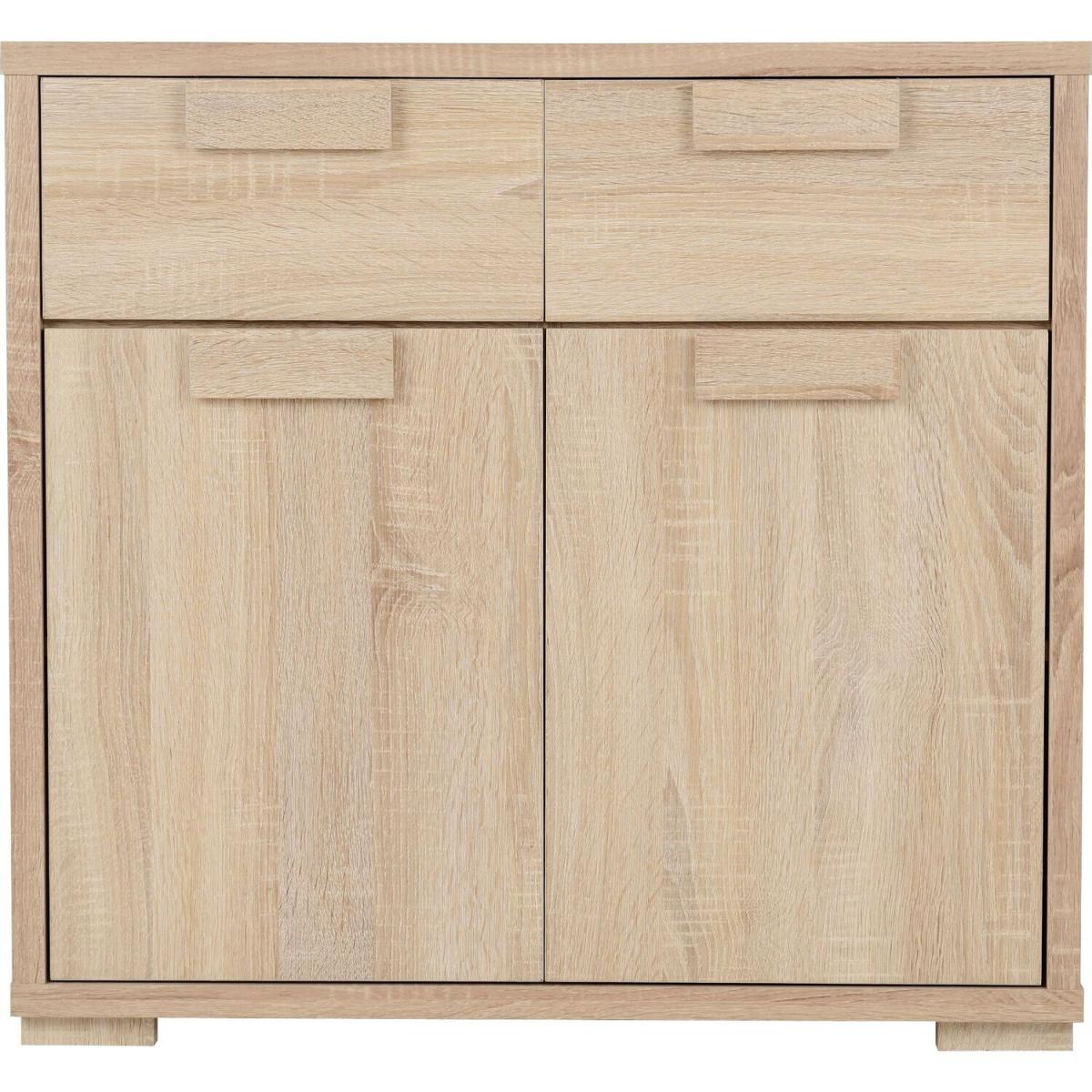Cambourne 2 Door 2 Drawer Sideboard - Sonoma Oak - Sonoma Oak – image 3