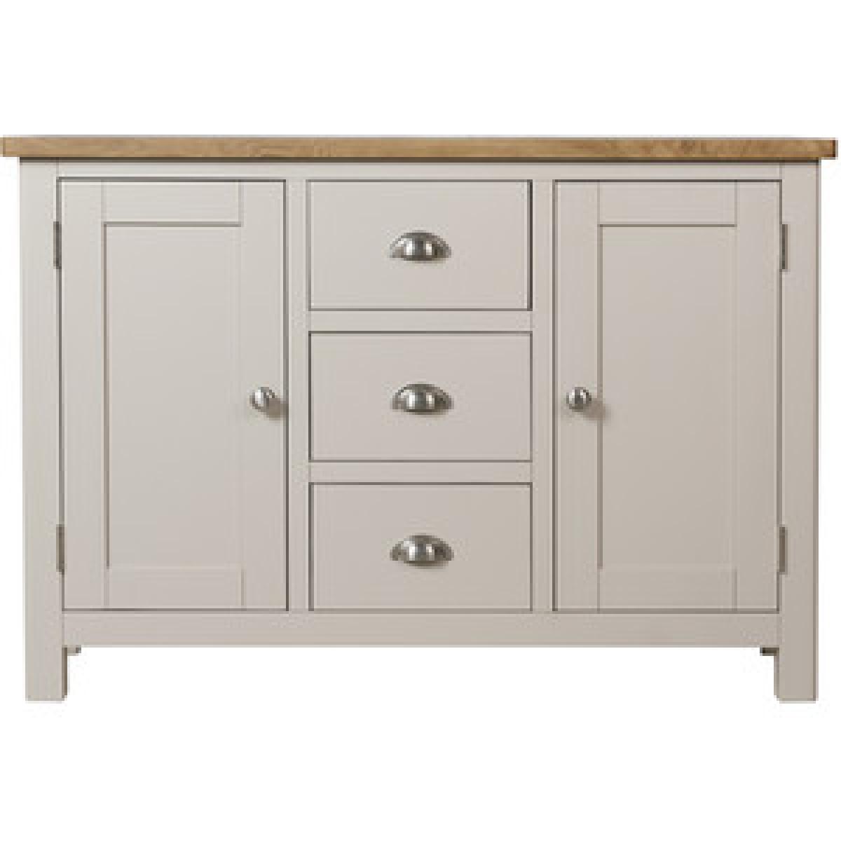 Cambridge 2 Door Large Sideboard - Rustic Oak – image 7