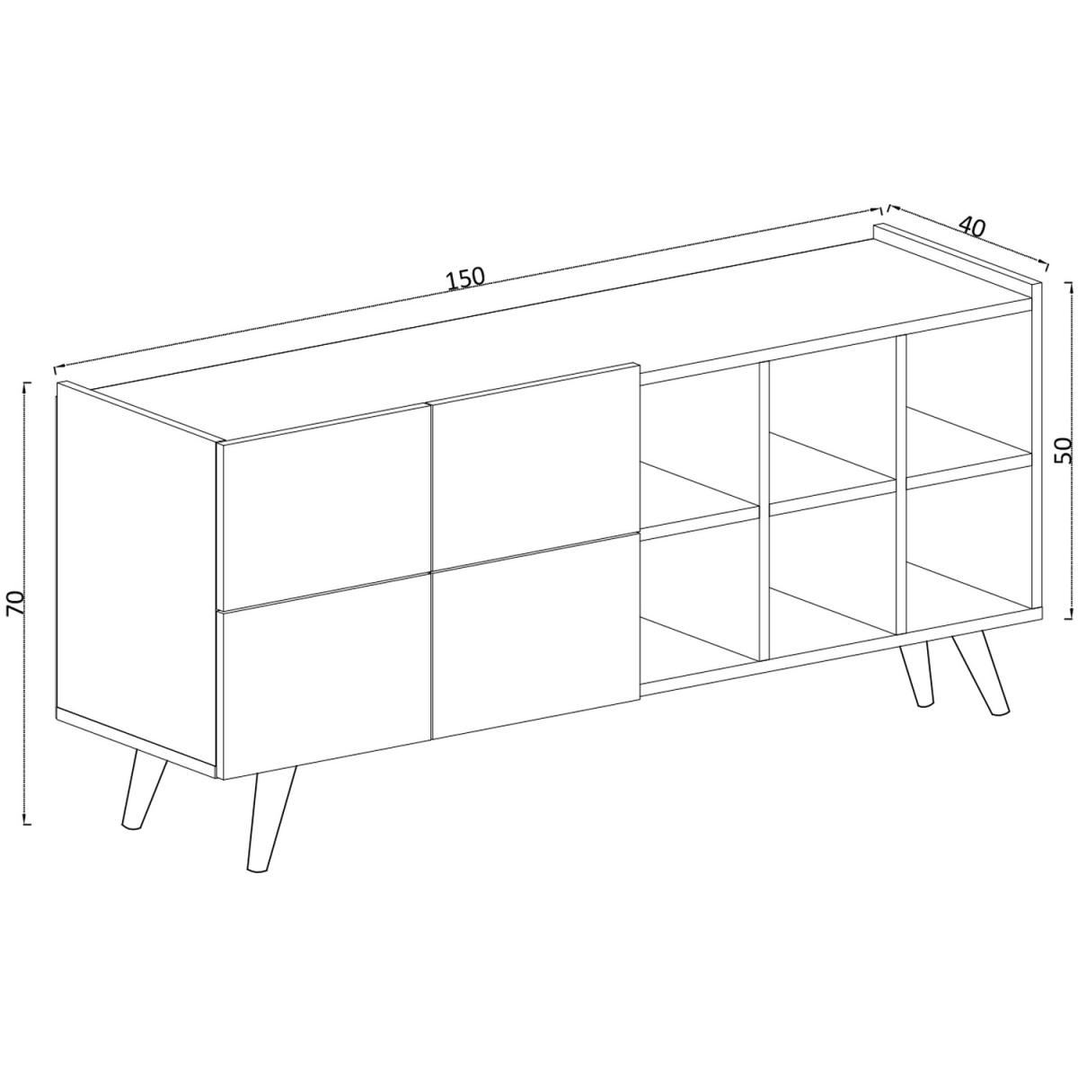 Seramood Melia Oak Sideboard - Oak – image 2