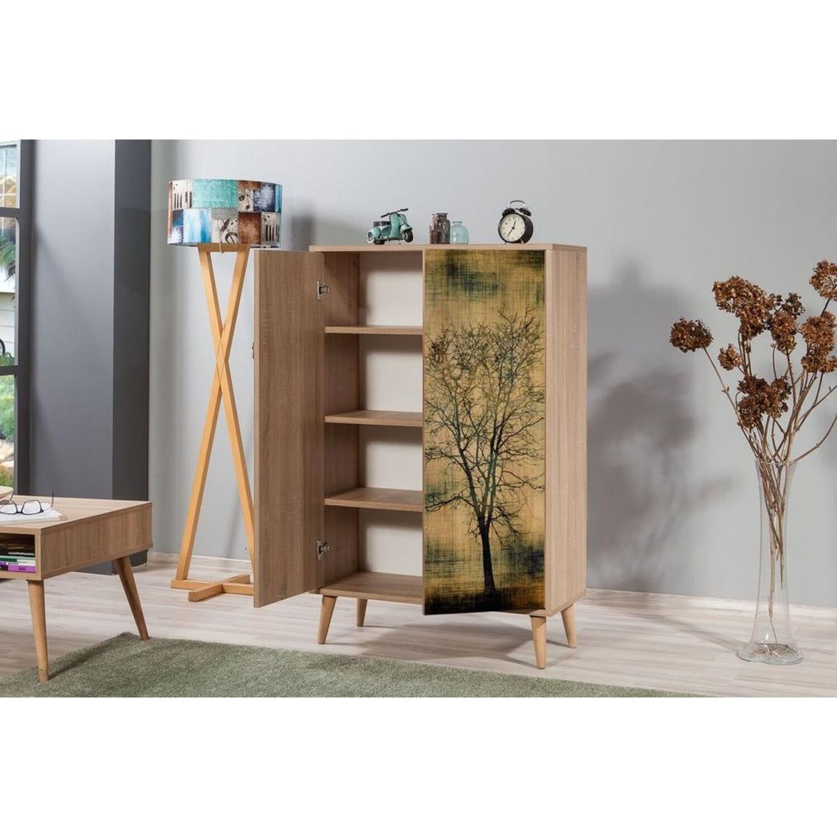 Art  Sideboard  Solid Wooden Legs - Atlantic Pine – image 2