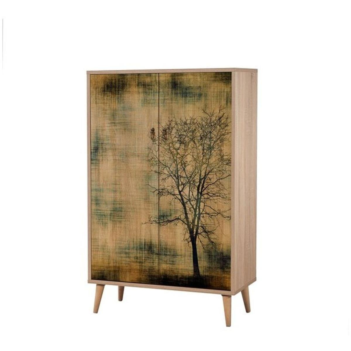 Art  Sideboard  Solid Wooden Legs - Atlantic Pine – image 4