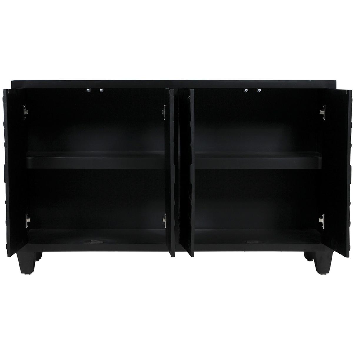 Buffet Cabinet Sideboard - Black – image 4