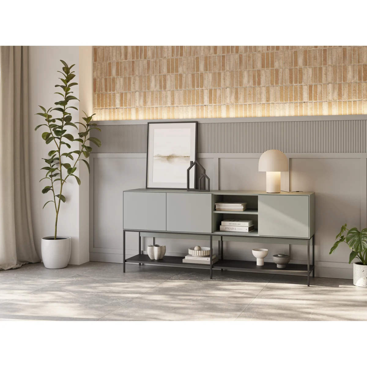 Amira Sideboard 180cm - Ash Green – image 7